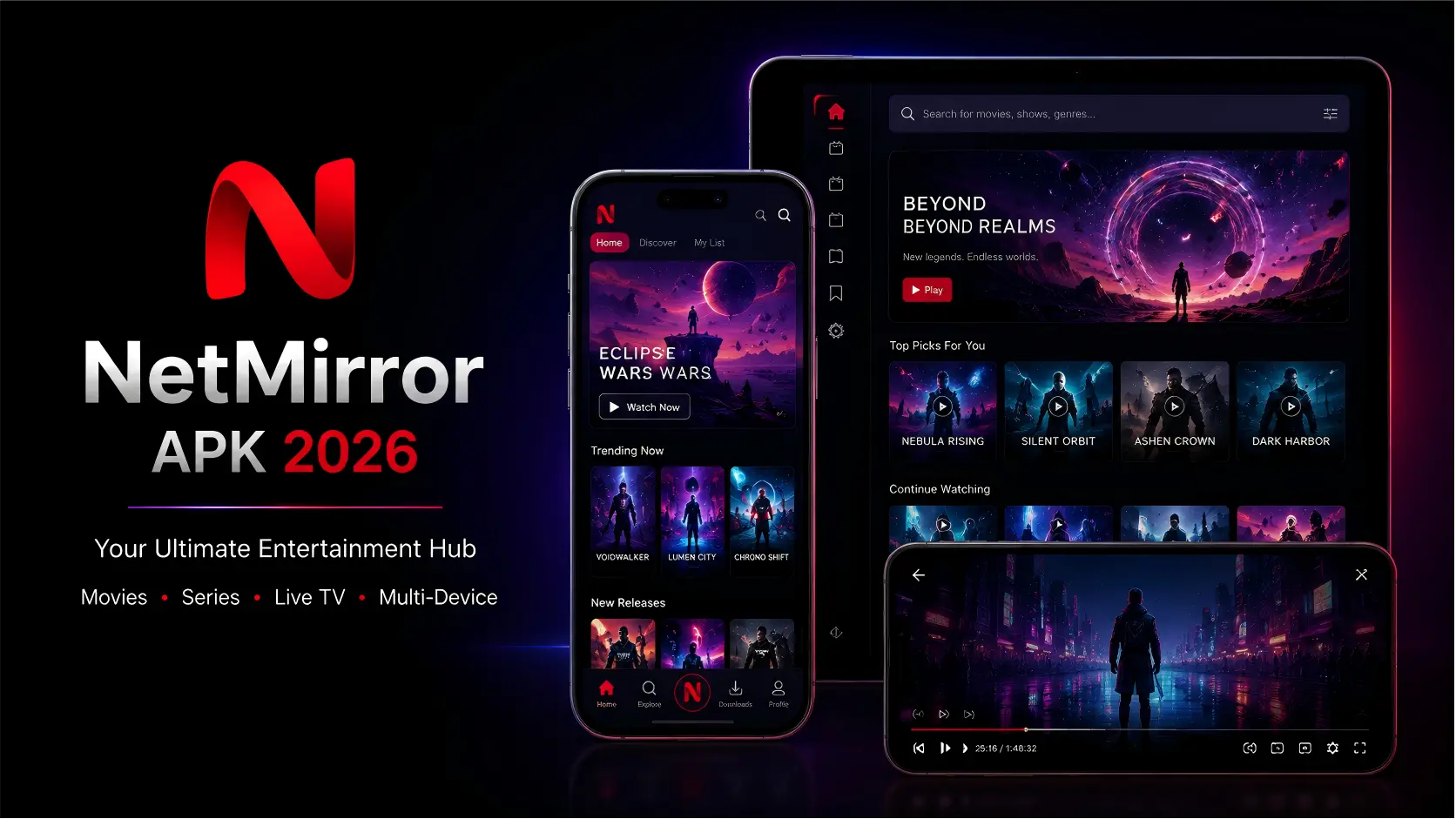 NetMirror APK Featured